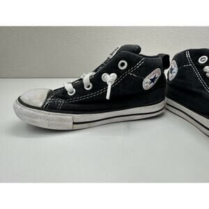 Converse Chuck Taylor Sneakers Size 9 Kids Infant All Star Black Canvas Slip On